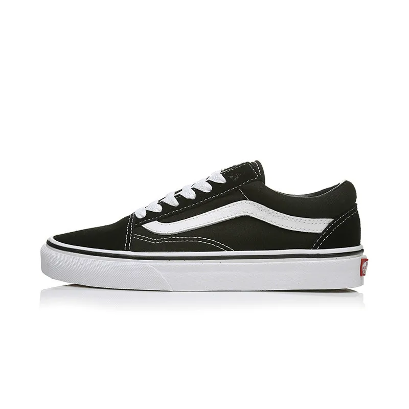 VANS OLD SKOOL/Мужская и женская обувь; аутентичная обувь для скейтбординга; Уличная обувь на низком каблуке для пары; черный цвет; VN000D3HY28 - Цвет: VN000D3HY28