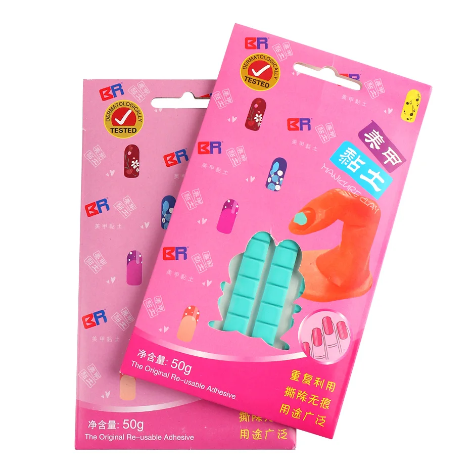 Adhesive Glue Clay for DIY Nails Display Holder Removable Reusable Sticky Tips Multi-Purpose Fixator Nail Art Tools 6