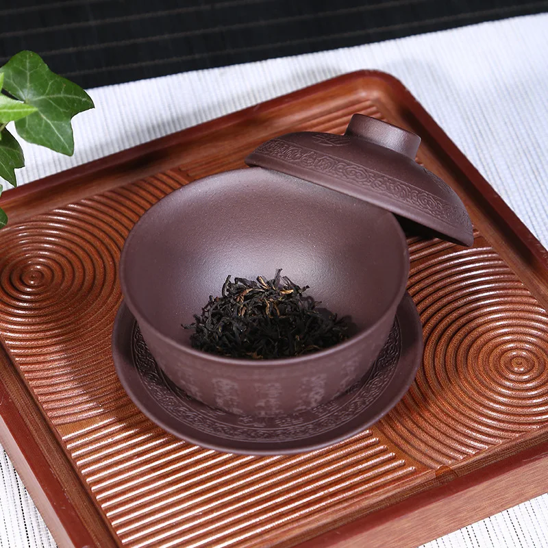 Bedford Tureen Специальное предложение чайная чашка напрямую от производителя Исин кунг-фу чайный набор поколение жира фиолетовый Cl