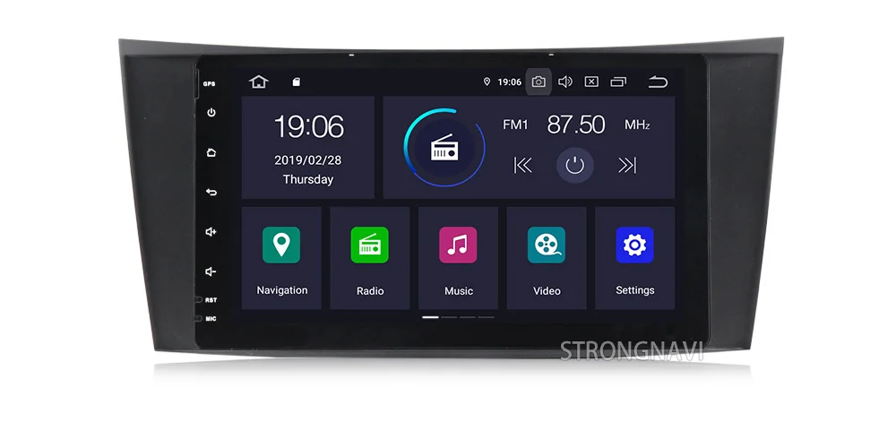 Best 8" IPS DSP 4+64G Android 9.0 CAR GPS navigation For Mercedes W211 W219 W463 CLS350 CLS500 CLS55 E200 E220 E240 E270 E280 NO dvd 31