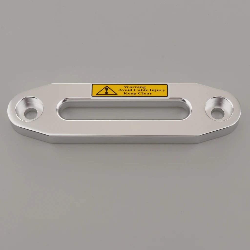 Winch Rope Cable Lead Guide Aluminum Roller Fairlead 4500 LBs