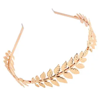 

Fashion Metal Leaf Hair Bands Headbands Bride Wedding Headdress Headwear