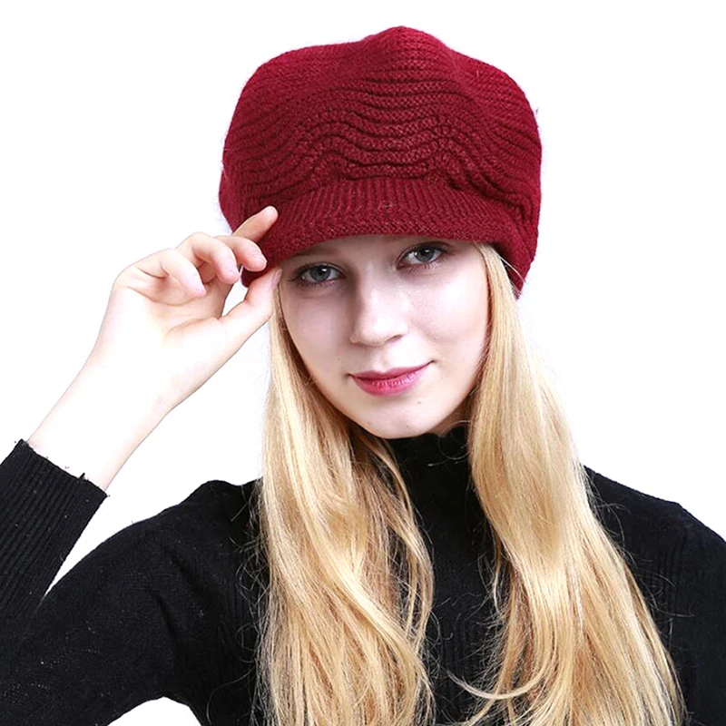 Для женщин зимние вязаные теплые и нежные темпераментные шапки Skullies Beanies шапки ручной работы женская шапка вязаная шапка