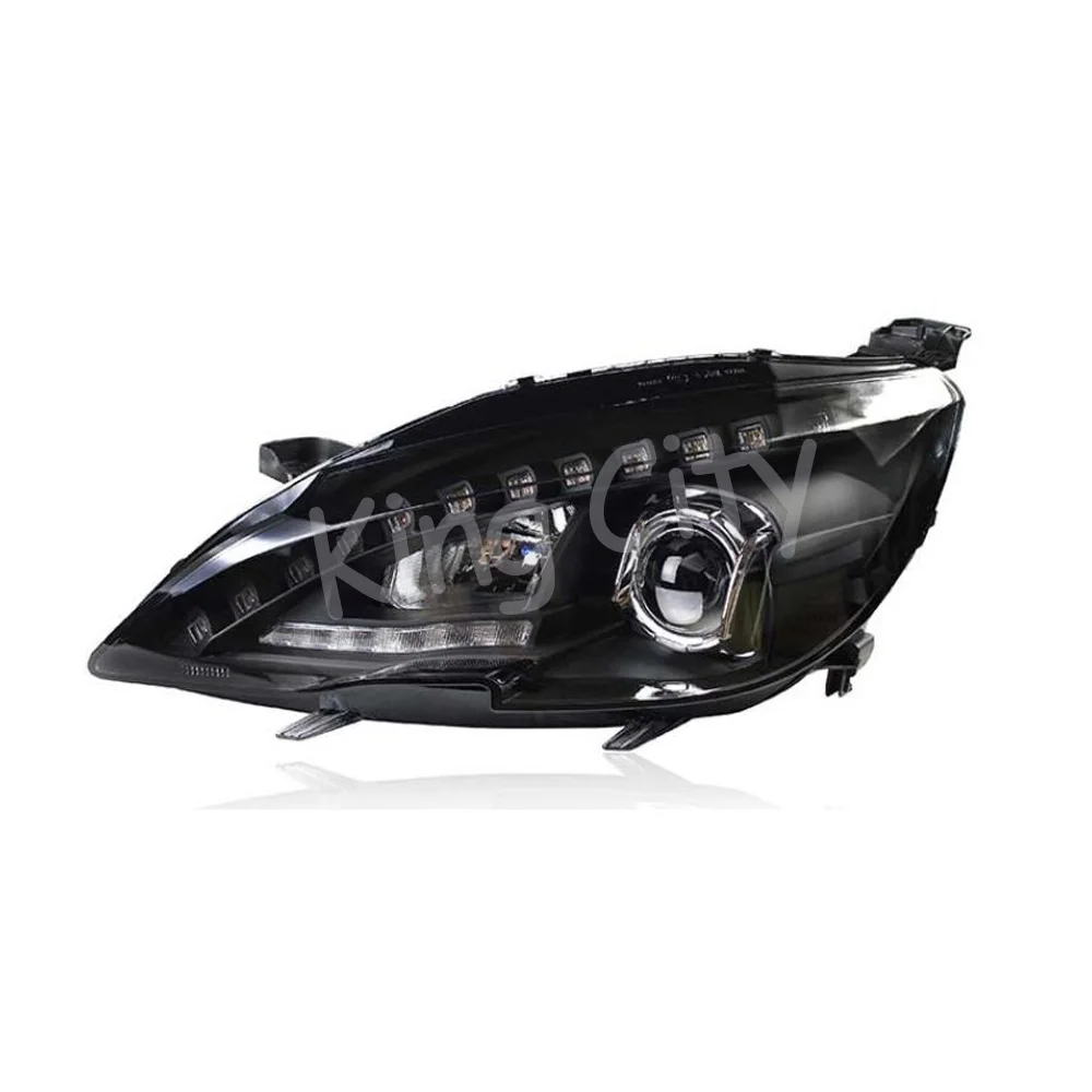 Передние светодиодный ные фары головного света CAPQX 2 шт. для Peugeo 308S 408 2014 2015 2016 в