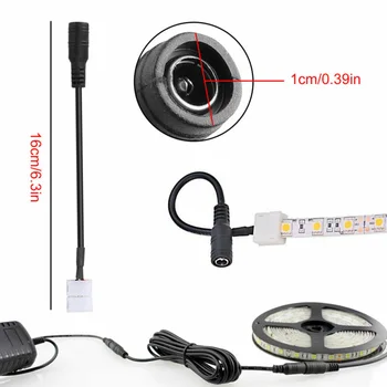 

13PCS RGB LED Strip Light Connector Cable Accessories Kit For 3528/2835 8mm 2Pin Durable Brand New 2020