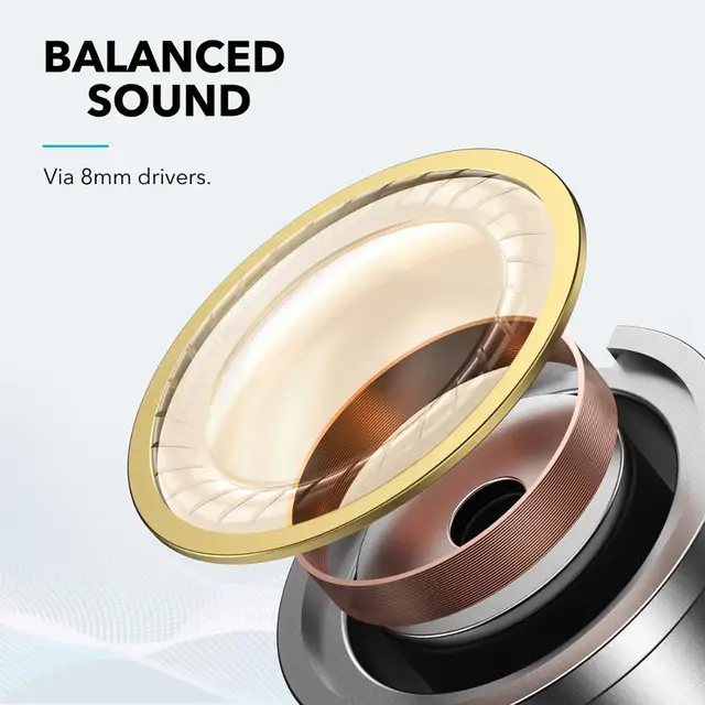 Anker Soundcore Life Dot 2 True Wireless Earbuds, bluetooth earphones, Superior Sound,Secure Fit with AirWings, Bluetooth 5 3