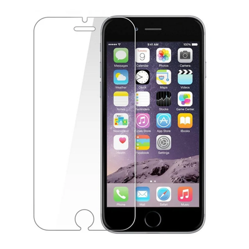 Ультратонкое закаленное стекло для iphone 7 8 Защита экрана для Apple iphone xr x xs max 6 6s plus 5 5S se Защитная стеклянная пленка
