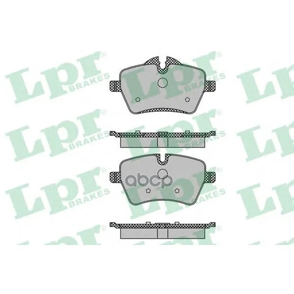 Колодки Тормозные Mini One/Cooper 1.6 03- Передние Lpr 05p1485 Lpr арт. 05P1485