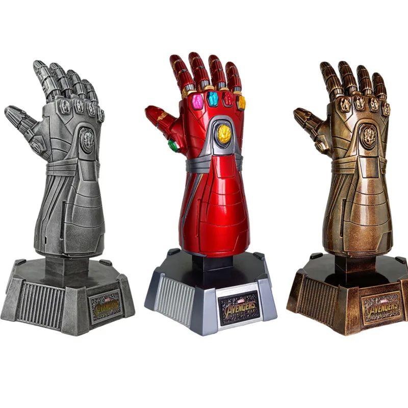 Avengers Red Infinity Gauntlet Mini Figure End Game Marvel Thanos UK Seller 