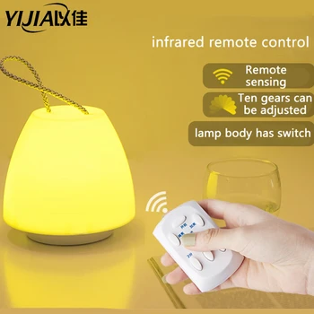 

Modern table lamp usb led lamp remote control lamp dimmer lamp loft lamp eye protector Desk Reading Light Night Lamp for bedroom