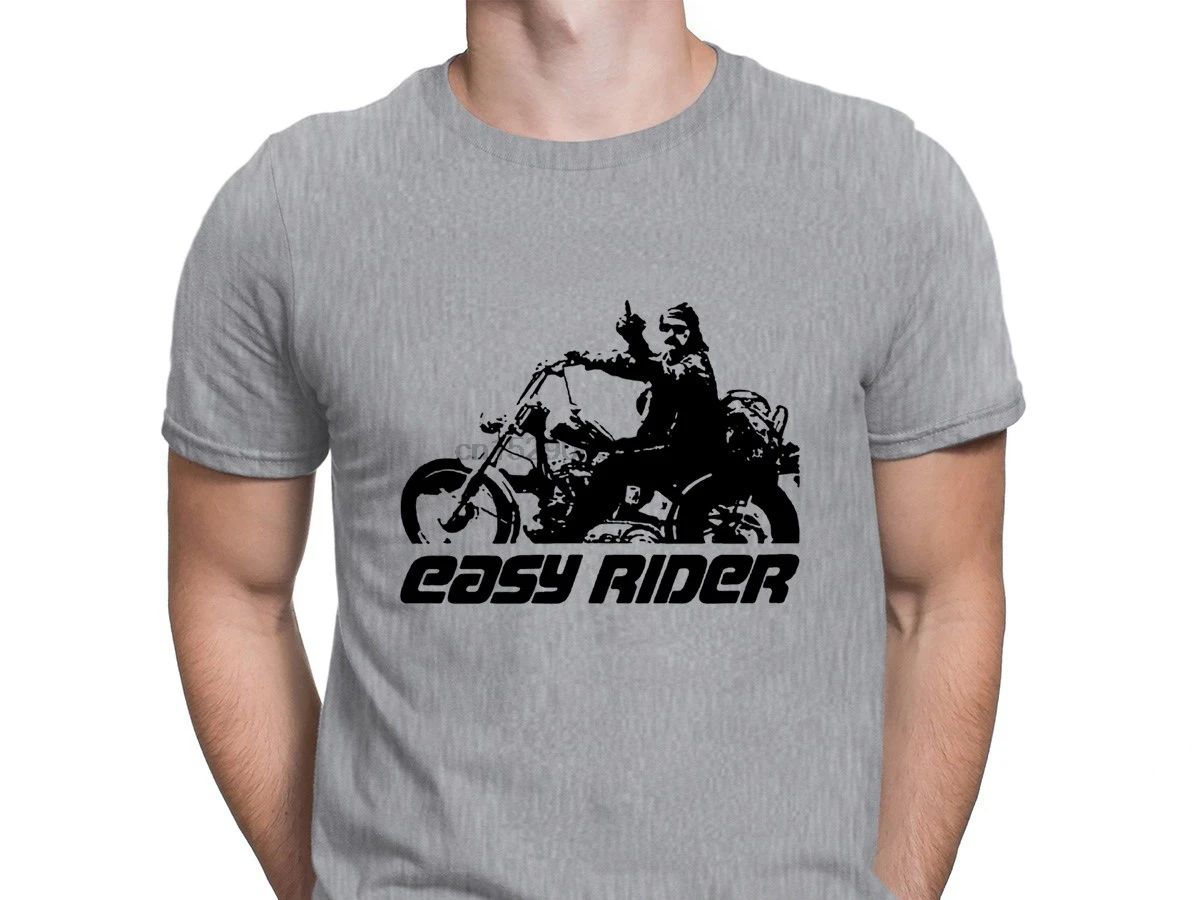 Easy Rider Деннис Хоппер средний палец футболка Высококачественная Потрясающая