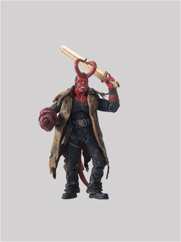 HELLBOY Hellboy 2 S a-6-Inch Мобильная фигурка Высококачественная версия карты установленная модель гаража комплект