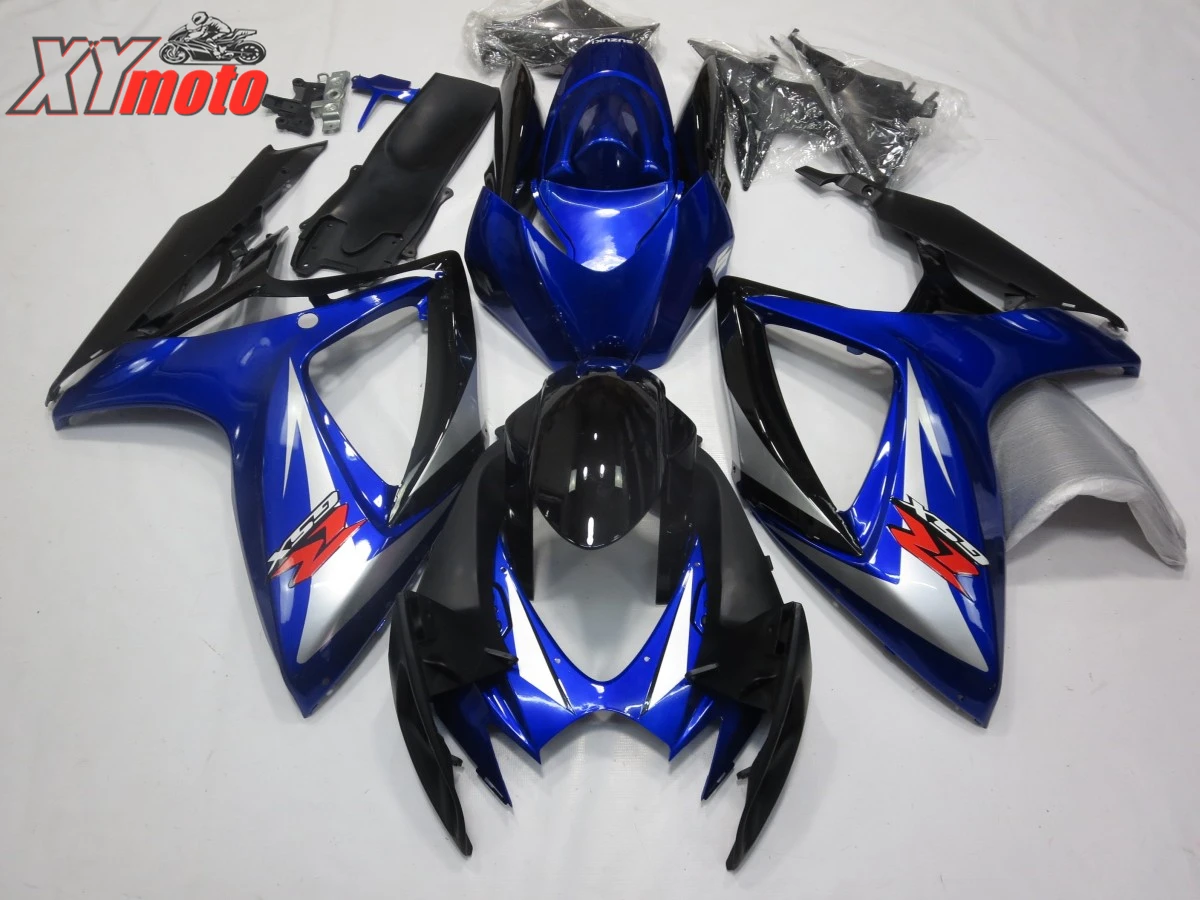

Motorcycle Fairing Kit For Suzuki GSXR600 GSXR750 K6 K7 06-07 Injection ABS Fairings K6 2006-2007 Gloss Deep BlueBodyworks