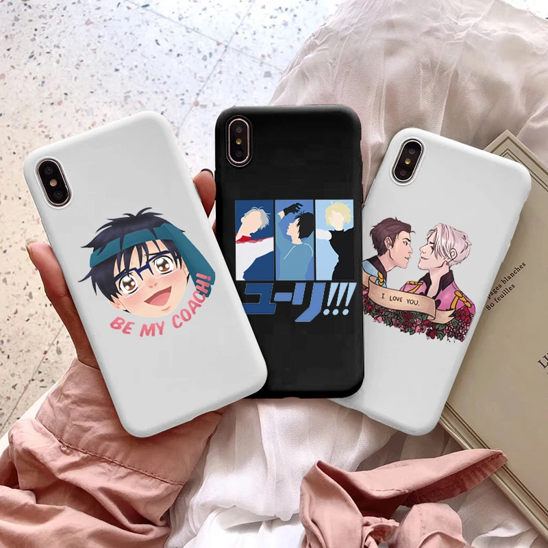Аниме YURI on ICE телефон для Xiaomi Mi 11 10T Lite Pro POCO X3 NFC F3 M3 Redmi 10 Note 9 8 7 10S 9S 9T 8T 9C 9A чехол Caes |