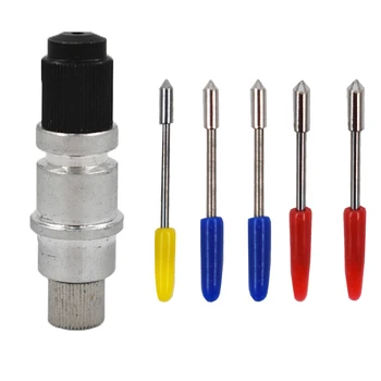 

NEW Graphtec CB09 Blade Holder & blades for Vinyl Plotter Cutter 30/45/60 degree blades