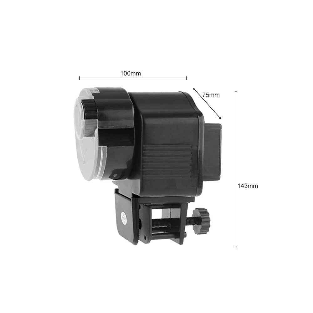 Практичный регулируемый выход автоматический податчик Для Рыбы Аквариум авто еда с таймером, для кормления дозатор рыбы автоматическая кормушка