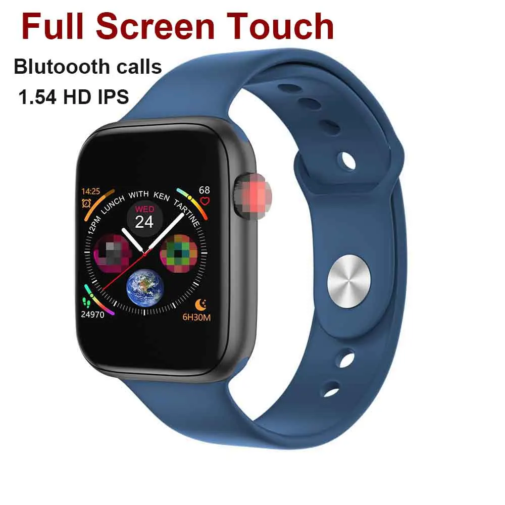 Heart Rate Smart Watch iwo 12 lite T5 Series 5 1.54 IPS Bluetooth Call Smartwatch vs w34 f10 For iphone Android vs iwo 10 iwo 8