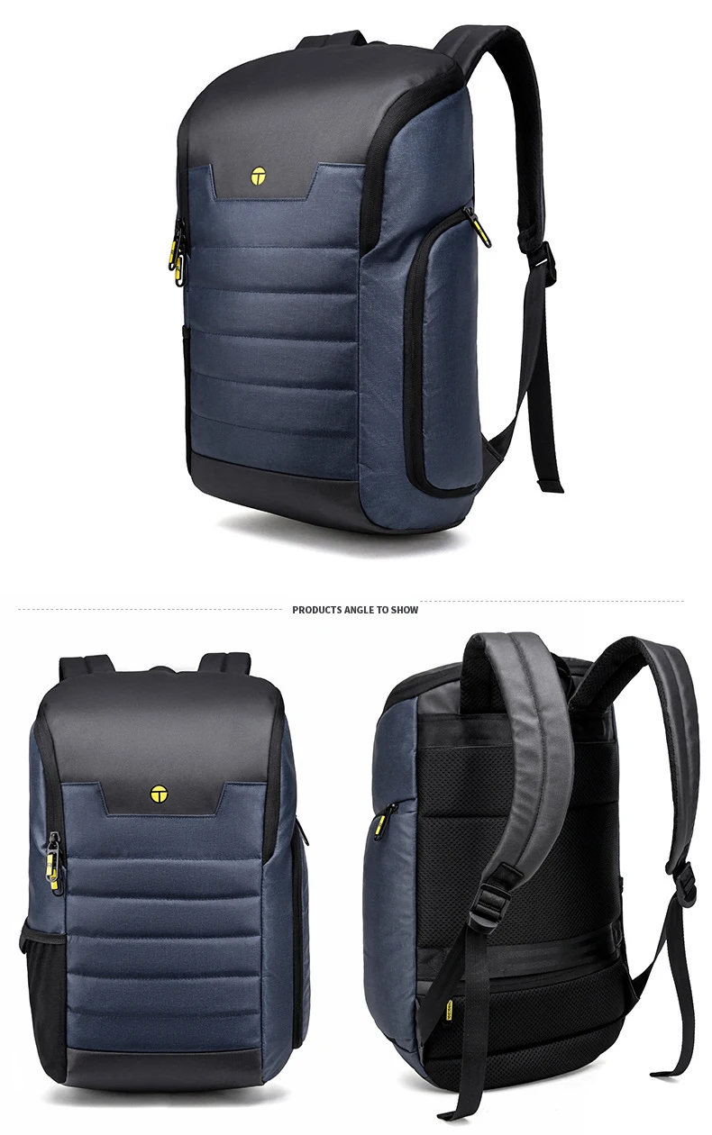 TANGCOOL, модный мужской деловой рюкзак для путешествий, водонепроницаемый светильник, 15,6 дюймов, рюкзак для ноутбука, женская школьная сумка