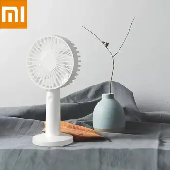 

Xiaomi Qualitell Handheld Fan Three wind speeds Portable Handheld USB rechargeable Handheld vertical dual-use Mini Fold Fans