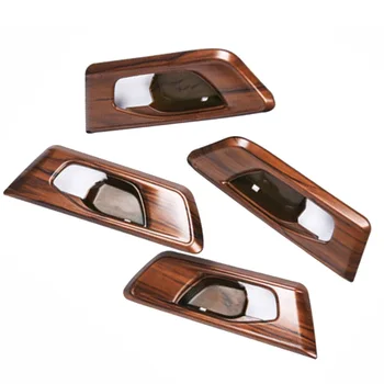 

Grain Interior Door Bowl Panel Cover set Indoor For Honda CRV 17-18 Plastic