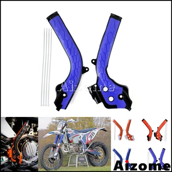 

Motorcycle X-Grip Frame Guards Motocross Enduro Frameguards For KTM EXC EXCF SX SXF Husqvarna FE FC TC Supermoto Dirt Bike16-18