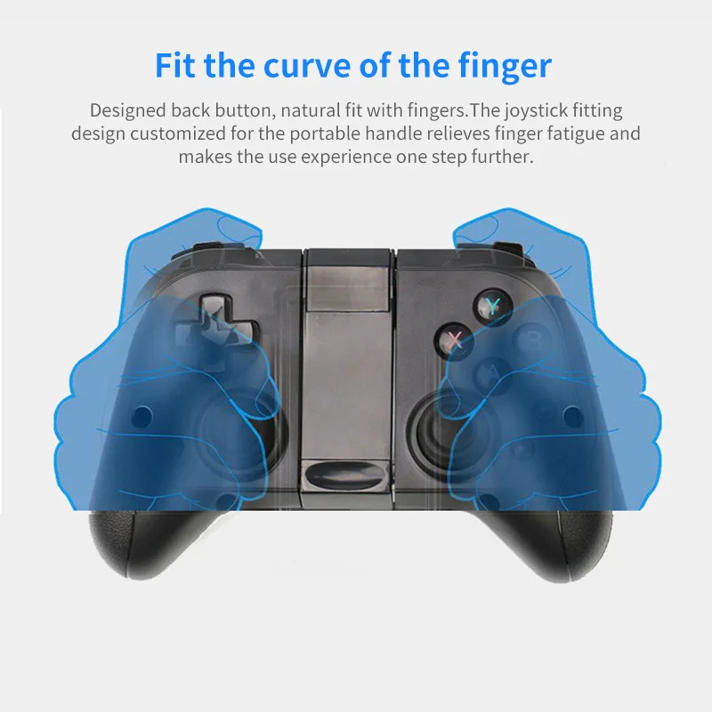 Универсальная игровая ручка, игровой коврик, Bluetooth геймпад, четырехосевой контроллер, мобильный триггер, джойстик для Android