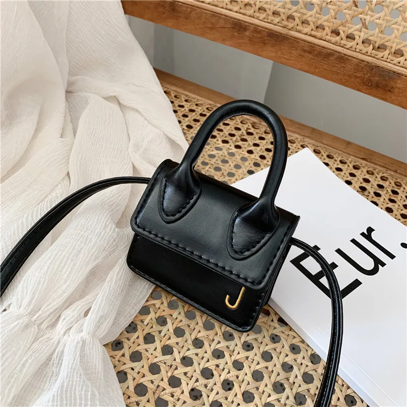 Bonbons couleur souper Mini Crossbody sacs pour femmes Desinger mode épaule Messenger sac dames clés sacs à main et sacs à - Цвет: black