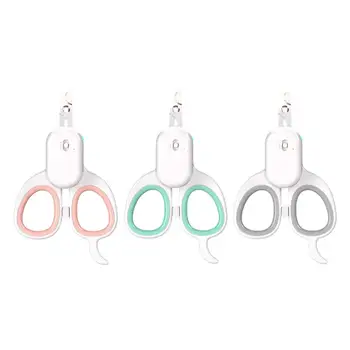 Pet Cat Nail Clippers Effortless Pet Nail Clipper Dog Cat Beauty Scissor With LED Light Usb Interface 6