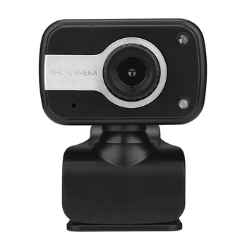 

USB 2.0 Plug Webcam 640x480 Resolving 360 Degrees Webcam With Microphone For Laptop /PC /Desktop High Quality