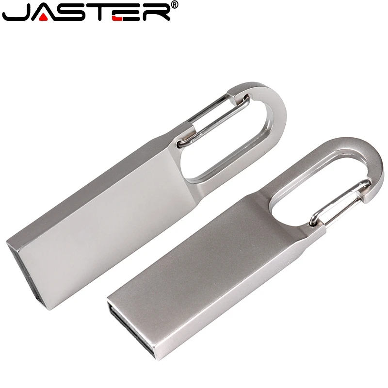 Металлический USB флеш накопитель JASTER 16 ГБ 32 128 Гб Водонепроницаемый 8 4 usb диск на