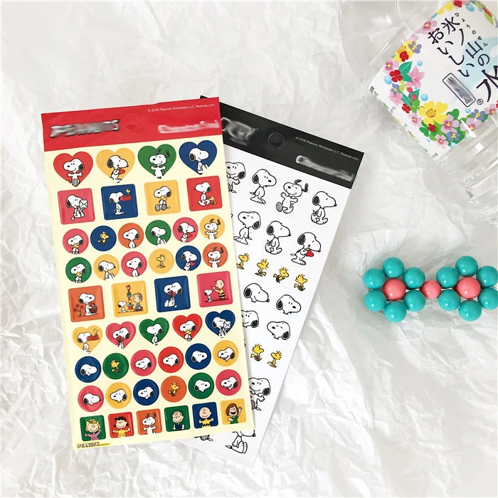 

Ins Popular Cute Cartoon Puppy Decorative Stickers Creative Student DIY Notebook Chargers Kawaii Seal Sticker Labels Stationery