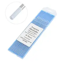 10 шт./компл. Вольфрам электроды сварочные белый наконечник стержень Zirconiated иглы