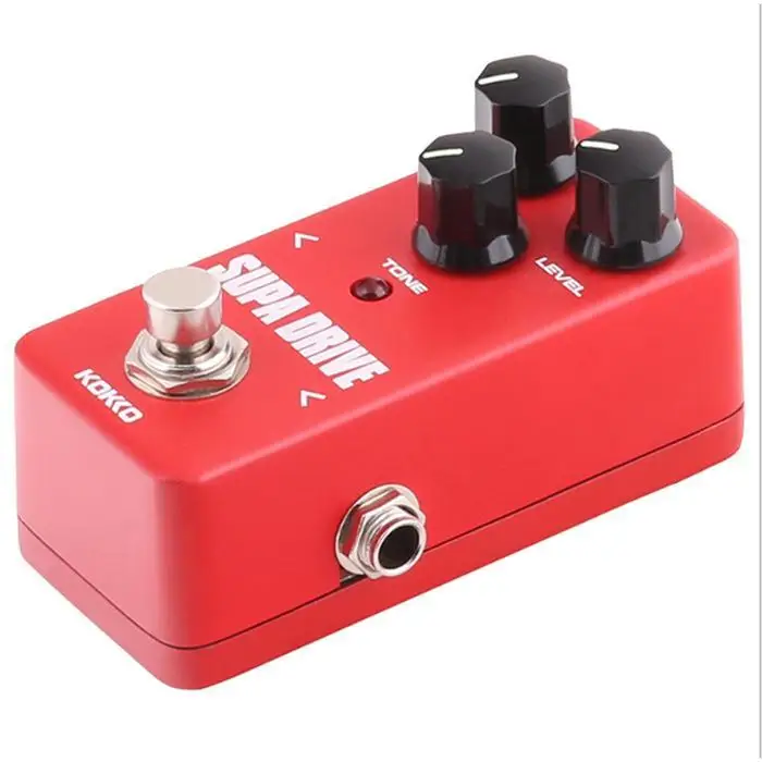 

Kokko Overdrive Electronic Guitar Pedal Warm Clean Distortion Overdrive Pedal True Bypass Drive Mini Pedal Musical Instrument