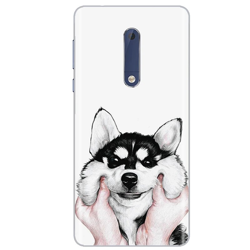 For Nokia 5 Case Soft TPU Silicone Phone Case For Nokia 5 Nokia5 Case TA-1053 TA-1024 TA-1044 TA-1027 Soft Back Cover Bumper Bag flip phone case