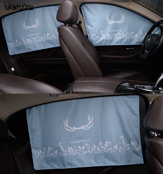 

Side Window Sunlight Block Car Sunshade Magnetic Telescopic Waterproof Fast-install Car Side Window Visor Insulation CD50 Q01