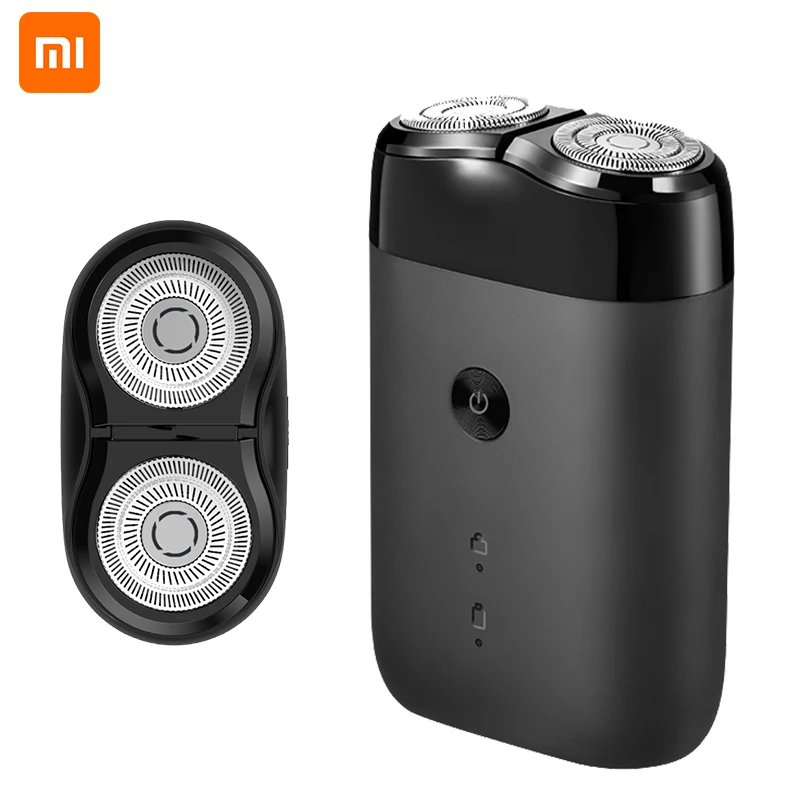 Xiaomi Mijia Electric Shaver 2 Floating Head Portable Waterproof Razor USB Rechargeable for Men electric hair clipper shaver replacement blade