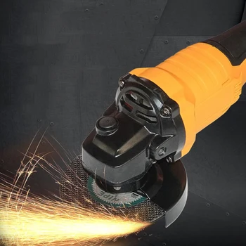 

Electric Angle Grinder Chain Saw Cordless Angle Grinder with Lithium-Ion Machine Cutting Woodworking Electric Angle Grinder Tool