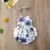 Citgeett sUMMER Newborn Baby Girl Цветочная Одежда Ремень Шеи Комбинезон Боди Летний Принт Милый Наряд