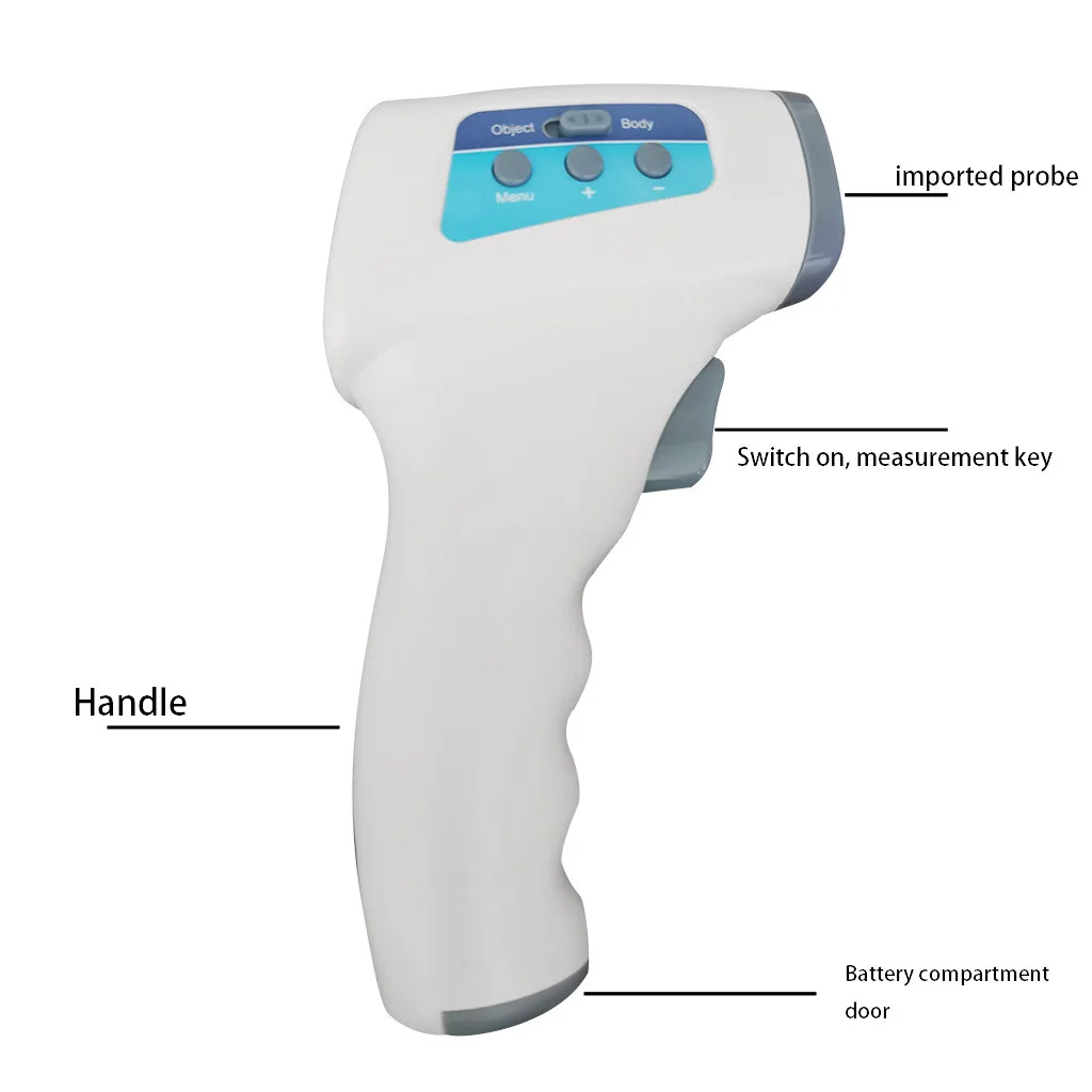 

Forehead Thermometer Non Contact Infrared Thermometer Body Temperature Fever Digital Measure Tool For Baby Adult Dropshipping