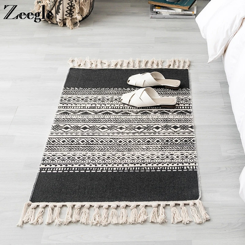 Zeegle ковер, противоскользящий ковер для кухни, прикроватный ковер, мягкий коврик для дивана, пола для йоги, Длинный Прямоугольный Коврик для украшения дома, коврик для гостиной