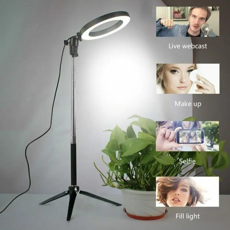 Photography Studio LED Ring Light Dimmable With Remote Control For YouTube Video Makeup Lamp USB Desk Tripods Camera Ring light Photography Studio LED Ring Light Dimmable With Remote Control For YouTube Video Makeup Lamp USB Desk Tripods Camera Ring light