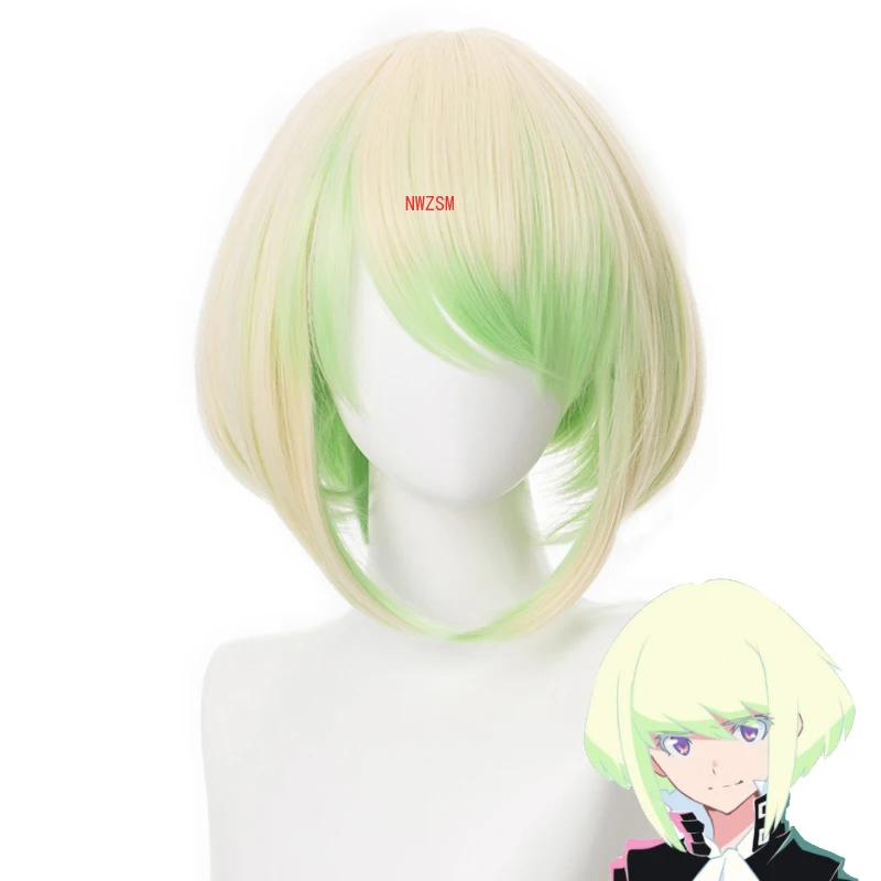 

PROMARE Mad Burnish Lio Fotia 35cm Short Straight Heat Resistant Synthetic Hair Anime Cosplay Wig + Wig Cap