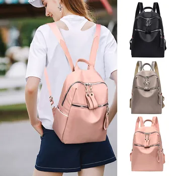 

Dropshipping Women's Fashion Backpack Oxford Waterproof Bag Anti-Theft Shoulder Bag Leisure fashion style woman discount Low pr