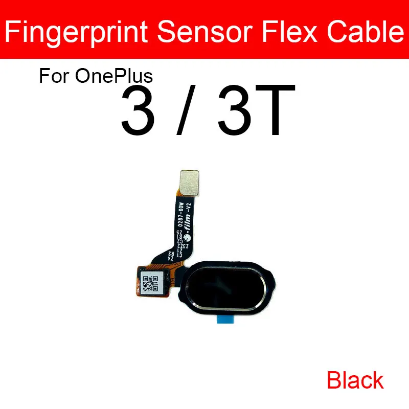 Premium Home Button Fingerprint Sensor with Frame and Flex Ribbon Cable Repair Kit