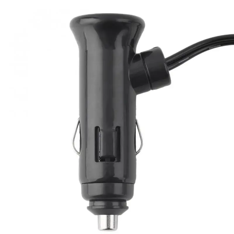 Универсальный Компактный блок питания для автомобиля 2 USB порта и розетки
