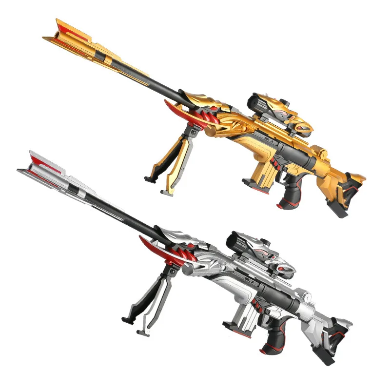

Dark Brake Star Manual Sniper Water Gun Safe Genuine Product Colorful Box with Handle Suspender Strap Infrared 9-11MM Water