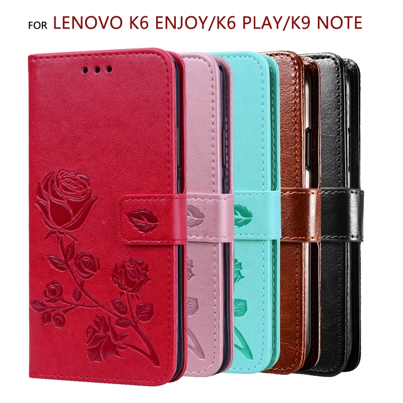 Чехол для телефона Lenovo K9 Note K6 Play 3D чехол подставка с рисунком Enjoy флип кошелек из