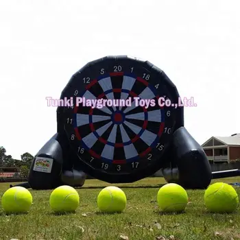 

Most popular inflatable football dart game, inflatable kick dart for outdoor game