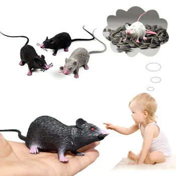 

2019 Halloween New Plastic Simulation Mouse Model Trick Toys Decor Tricks Pranks Props Toy