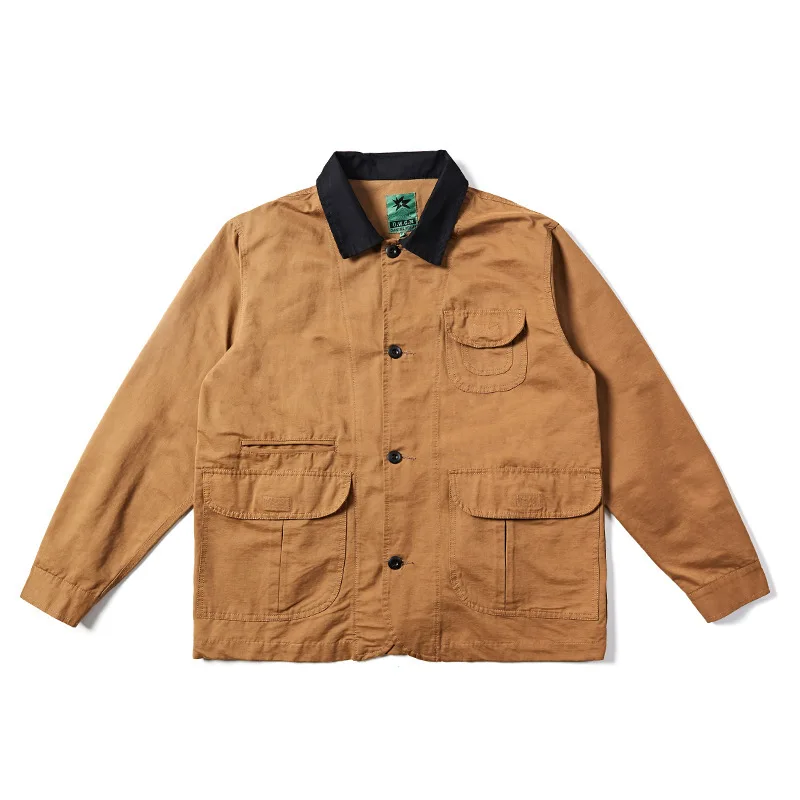 

Hunting jacket canvas jacket wool jacket vintage jacket thickened men's jacket wool jackets for men SA-8